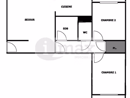 clichy - 3 pieces - balcons - 339 000€ fai