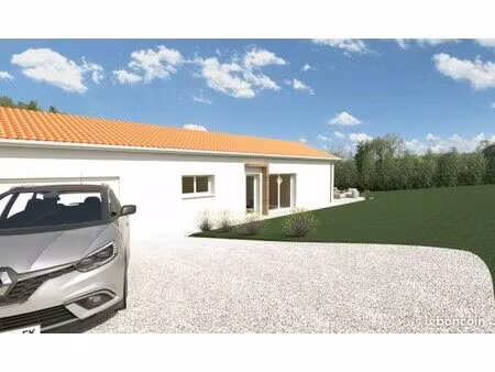 maison re2020 sur terrain de 612m²