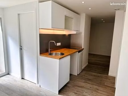 à louer – charmant 2 pièces en rez-de-chaussée avec terrasse privative – 26 m2