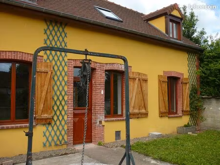 maison + jardin à marolles sur seine sud 77