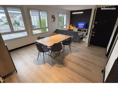à louer - appartement t3 rénové 61m2  secteur montchapet