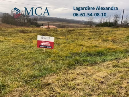 vente terrain 3100 m² à dieulivol (33580)  35 000 €