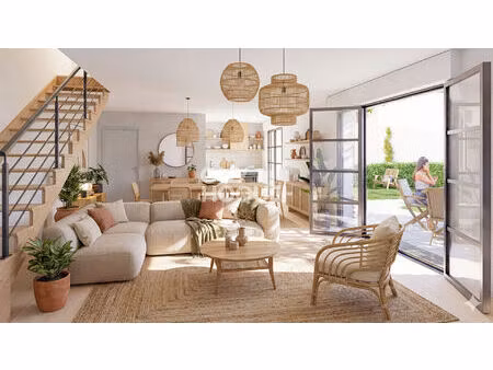 maison de ville 4 pièces avec jardin