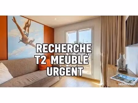 recherche t2 meublé