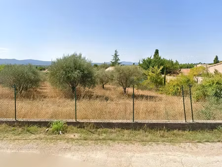 vente terrain 371 m² à pourrières (83910)  195 000 €