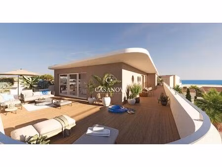 exceptionelle villa sur le toit - vue mer - 121 m2 - roof top 170 m2 le grau d'agde