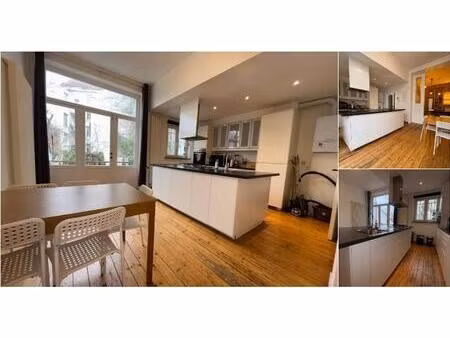 duplex à louer avec terrasse et jardin   saint-gilles (vbd83901)