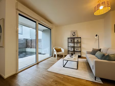 appartement 4 pièces  nantes proche route de sainte luce  terrasse 