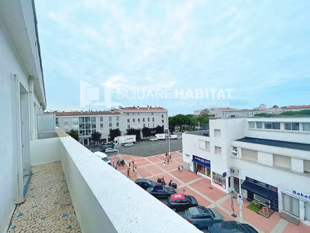 royan - centre-ville appartement t2 avec balcon - vendu loué - idéal investisseur