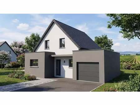 vente maison neuve 4 pièces 100 m² à merkwiller-pechelbronn (67250)  334 500 €