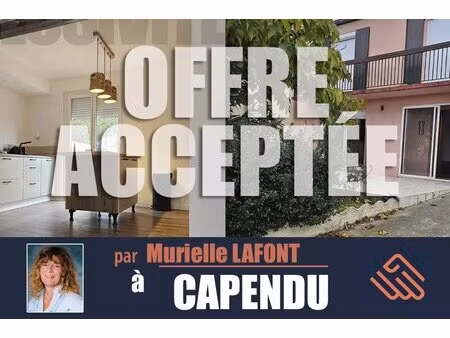 maison t4 avec jardin  terrasse et garage