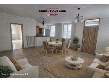 maison de ville pontaubault 50220  5 pièces de 115 m2