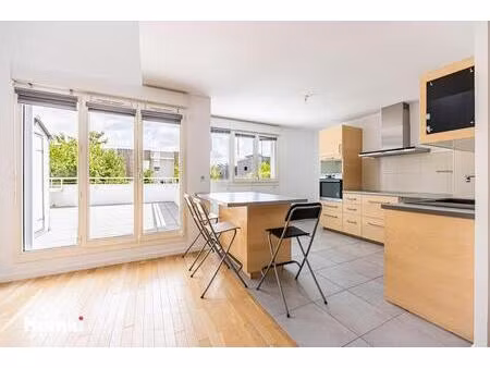 superbe t3  75 m² en duplex avec terrasse - voie grétry  94400 vitry-sur-seine