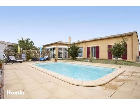 exclusivité – maison plain-pied avec piscine à ornaisons