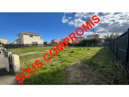 achat terrain 413m² villelongue de la salanque 66410