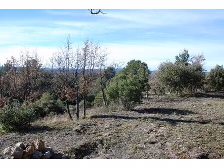 a vendre en exclusivite ! beau terrain plat de 1457m² à beaudinard sur verdon