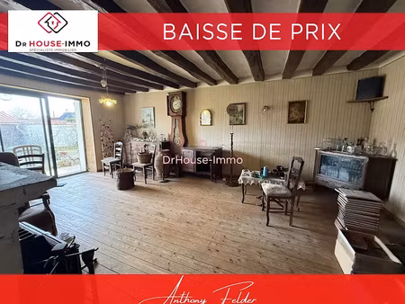 vente maison 5 pièces 114 m² à maron (36120)  139 000 €