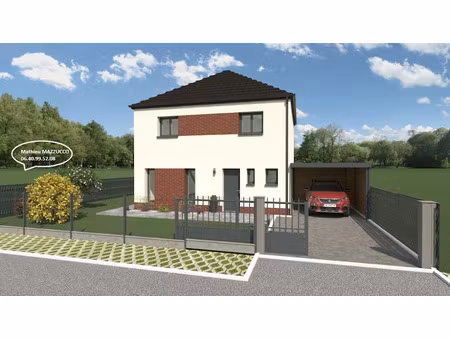 vente maison neuve 5 pièces 109 m² à lallaing (59167)  232 089 €