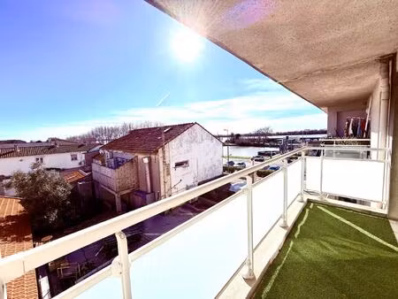 appartement t3 avec terrasse vue rhône & 38 box/garage fermé
