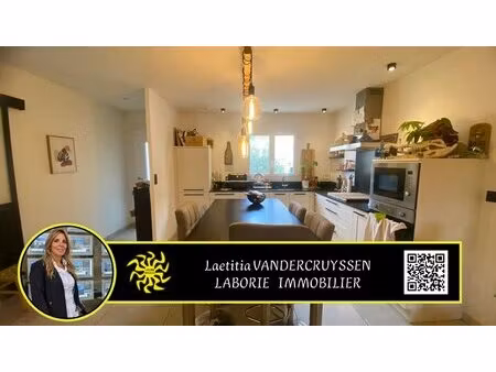 a vendre argens minervois maison t4 de plain-pied de 92 m2 avec garage