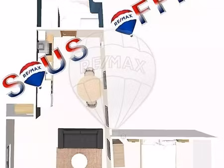 vente appartement 2 pièces 50m2 arvert 17530 - 115500 € - surface privée