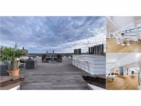 penthouse à louer avec terrasse et 4 chambres   laeken (vbd83882)