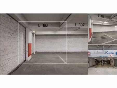 parking à vendre à rue de livourne 11 saint-gilles (vbd83769)