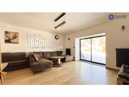 vente maison 5 pièces 213 m² à lullin (74470)  598 000 €