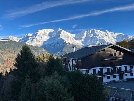 appartement avec vue sur le mont-blanc