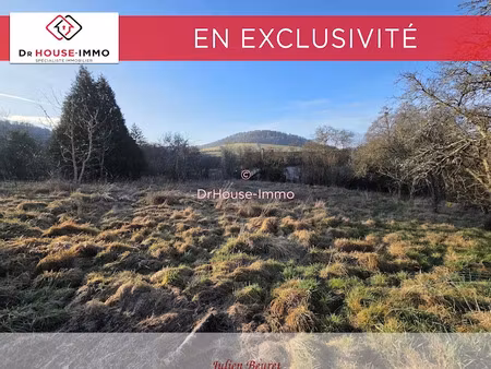 vente terrain 2155 m² à abbenans (25340)  39 500 €