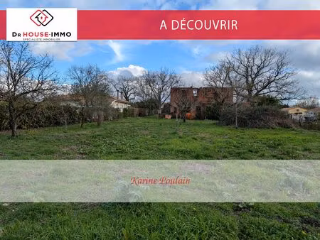 terrain constructible de 1 783 m² – ambarès-et-lagrave