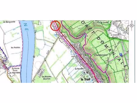 terrain de 1 300 m² à saint-wandrille-rancon