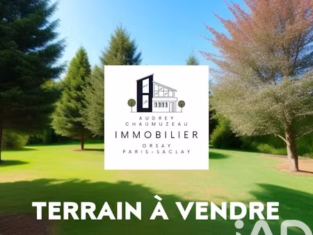 vente terrain 294 m² à palaiseau (91120)  236 000 €