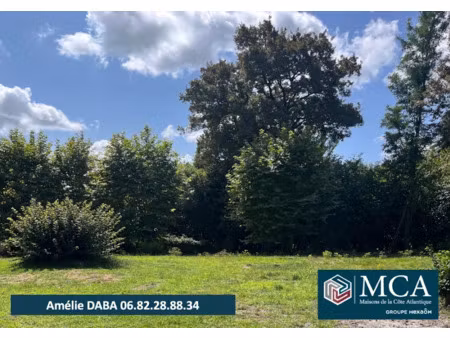 vente terrain 2500 m² à josse (40230)  240 000 €