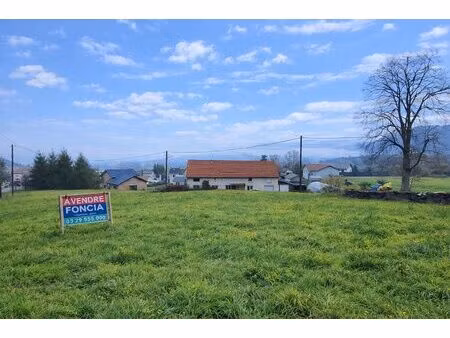 axe nancy - strasbourg : terrain constructible d'une surface de