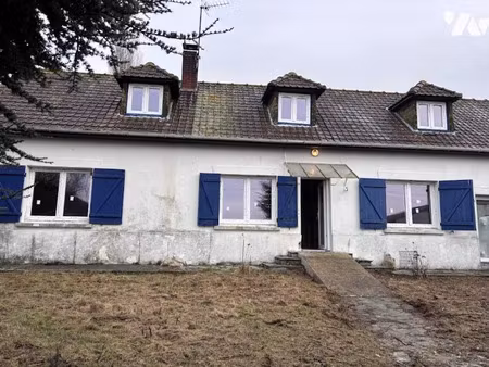 vente maison 5 pièces 73.6 m² à forest-montiers (80120)  147 500 €