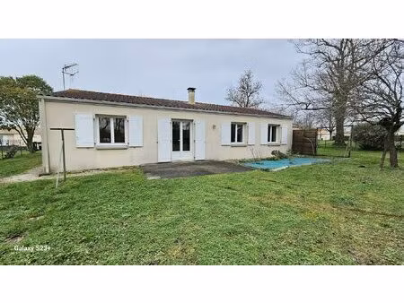 achat maison 4 pièces 88m² beauvoir sur niort 79360