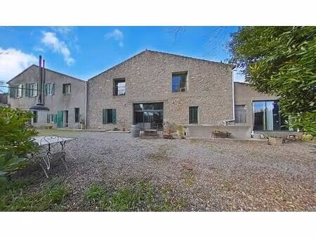 propriété ouveillan - 402 m² habitables - piscine & dépendances