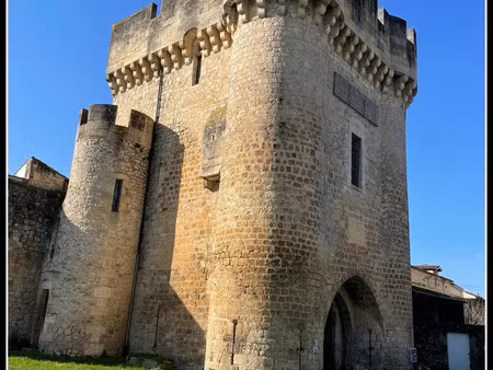 dpt gironde (33)  à vendre rions 2 maison p6  cité médiévale de rions