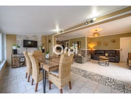 maison individuelle en semi plain pied - 6 chambres - jardin - garage à ècourt-saint-quent