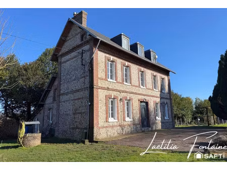 vente maison 8 pièces 170 m² gerville (76790)