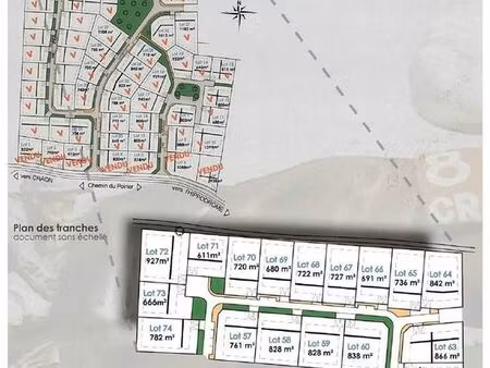 terrain 238 m² craon