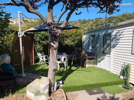 mobile home + terrain