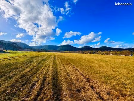 terrain + maison neuve plain-pied avec vue –