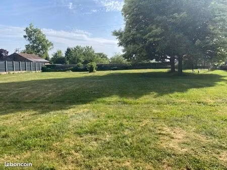 vente d'un terrain constructible