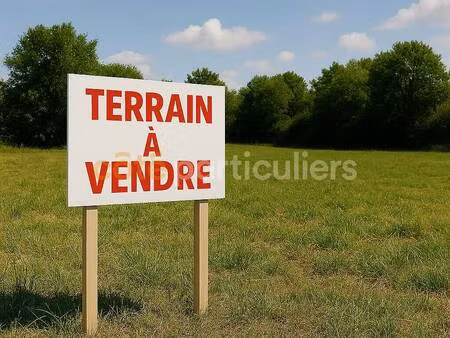 terrain constructible à vendre