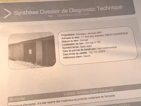 garage a louer petite synthe