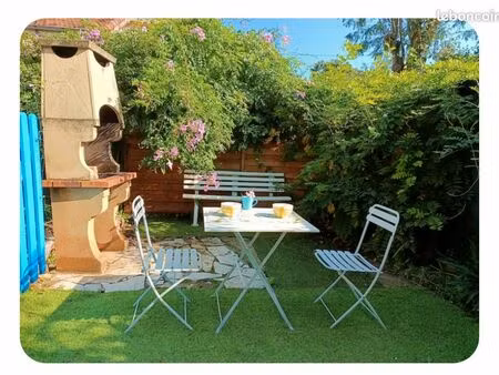 studio jardinet parking villa centre st laurent