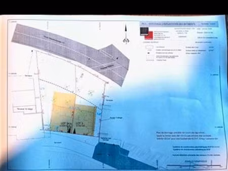 terrain constructible vue lac panoramique