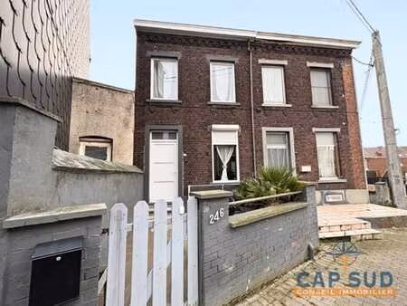 maison à rafraichir située à montignies-sur-sambre